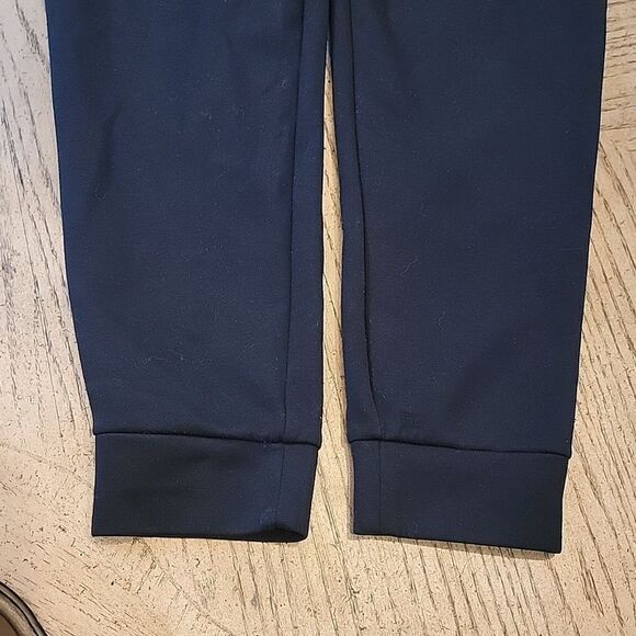 Mens Black jogger pants size M side zip pockets - Picture 4 of 11